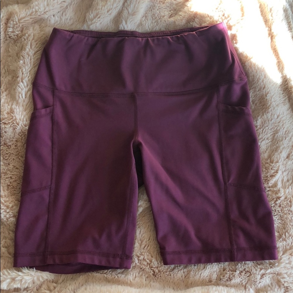 Pink Yogalicious LUX bike shorts